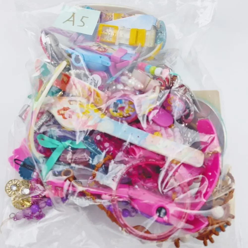 Disney Princess Mystery Kids Jewelry Bundle – 1.14 Pounds AS-IS Lot A5